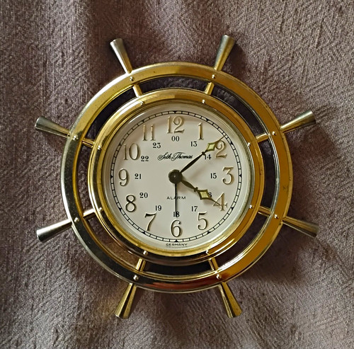 Seth thomas ship wheel alarm - thomas,