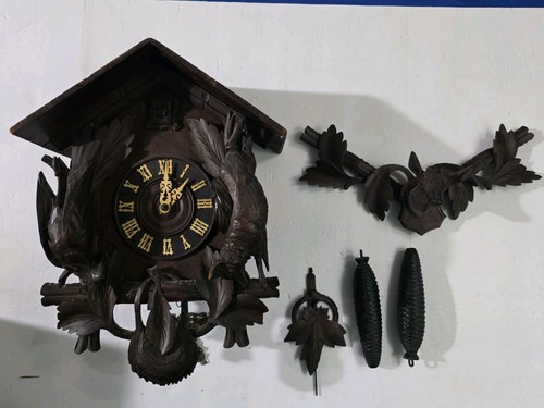 Vintage cuckoo clock geo - cuckoo,